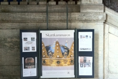 Stockholms slott, skyltskåp
